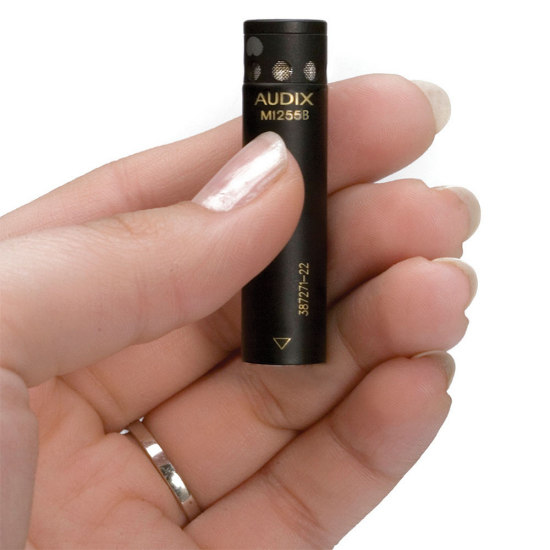 Audix ADX-M1255B Miniaturized Condenser Mic Perspective Shot