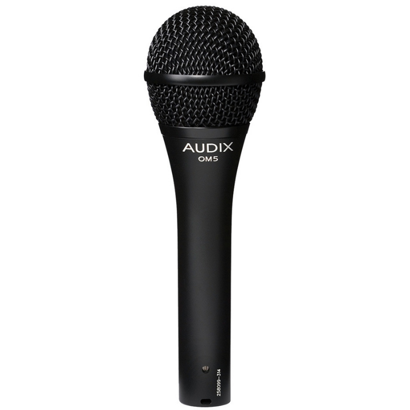 Audix ADX-OM5 Professional Dynamic Vocal Microphone Side View