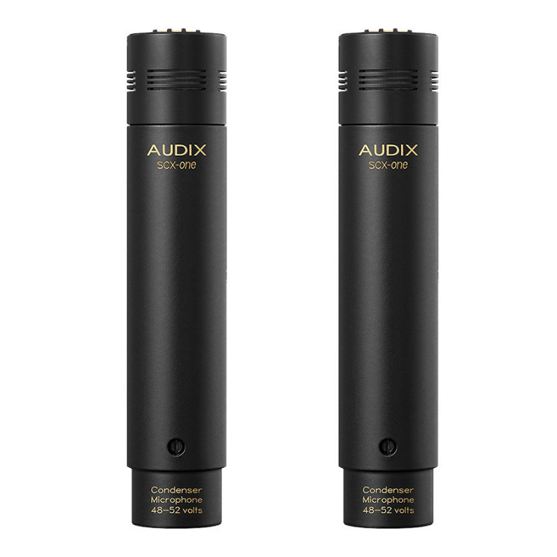 Audix ADX-SCX1-MP Professional Studio Condenser Matched Pair Closeup