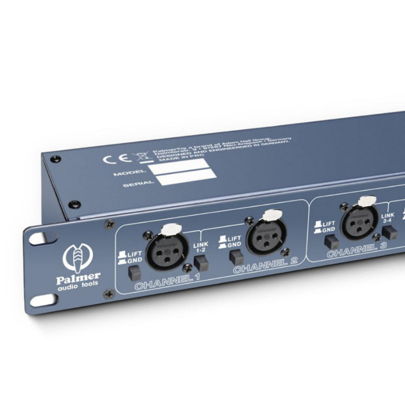 Palmer RMMS 8 - 8 Channel Microphone Splitter Closeup