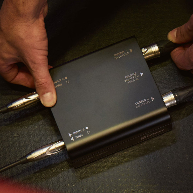 Palmer PINN - 2 Channel Active DI Box in Action