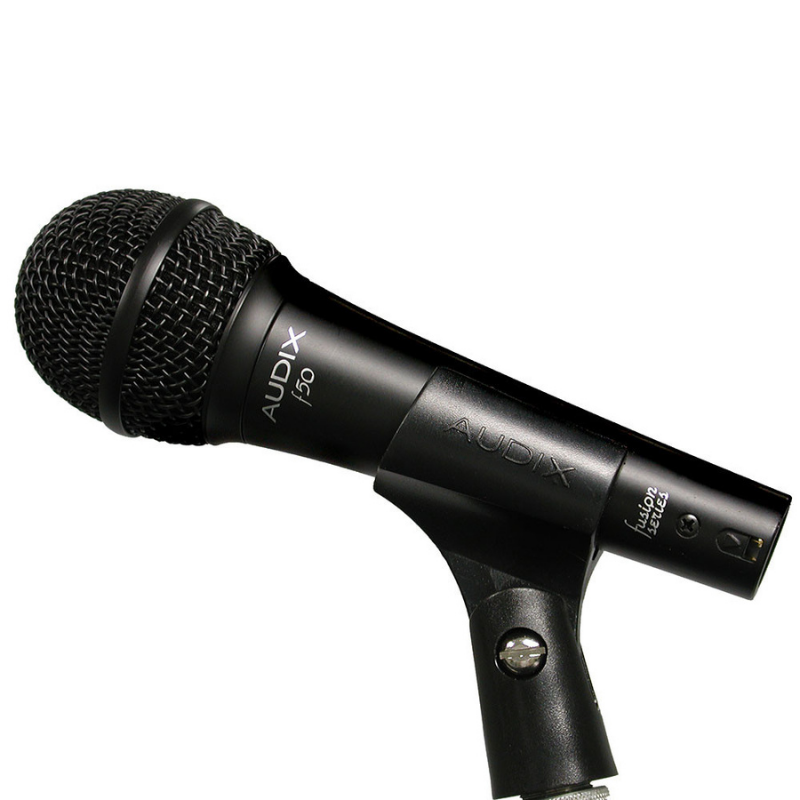 Audix ADX-F50 Fusion All-Purpose Vocal Microphone Mounted