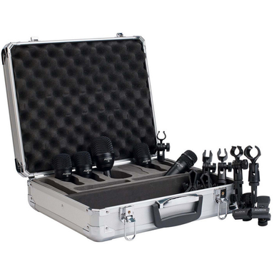 Audix ADX-FP5 5 Piece Fusion Drum Microphone Pack Front View