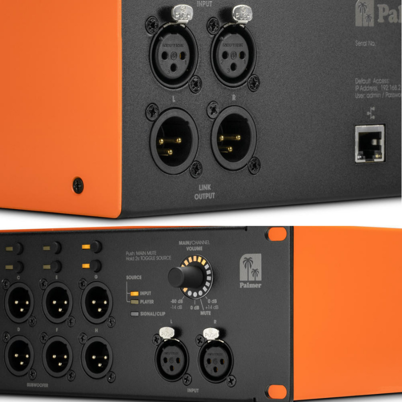 Palmer Grand Audition MKII - 24-Channel Loudspeaker Switching System Closeup
