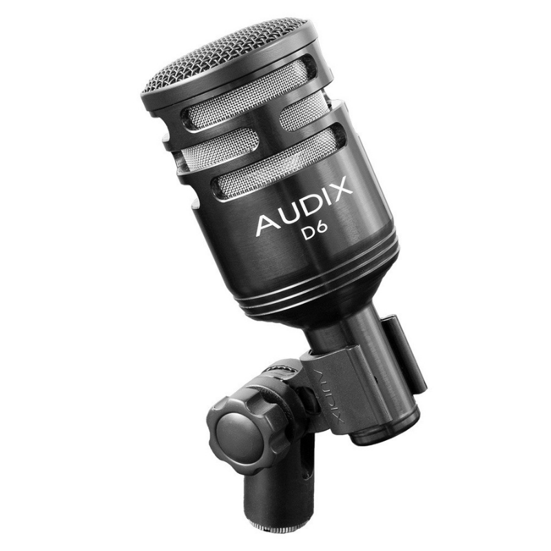 Audix ADX-D6 Professional Dynamic Bass & Kick Drum Mic Side View