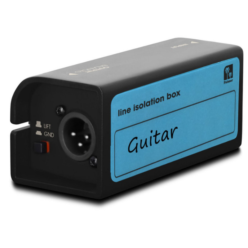 Palmer ILLER - Passive Line Isolation Box With Combo Input Back View