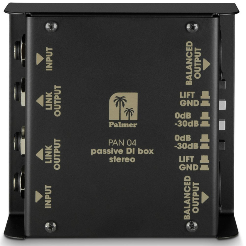 Palmer Pan 04 - DI Box 2-Channel Passive Front View 2