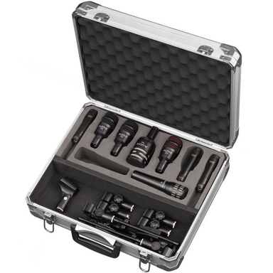 Audix ADX-DPPREMIER8 Elite 8 Piece Pro Drum Microphone Pack Top View