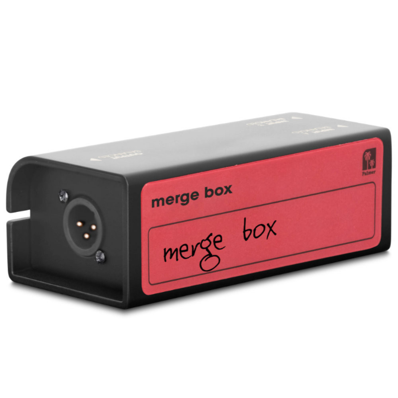 Palmer TAUBER - Passive Microphone Merge Box Back View