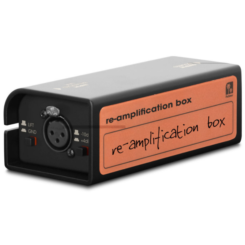Palmer TRAVE - Passive Re-Amplification Box Back View