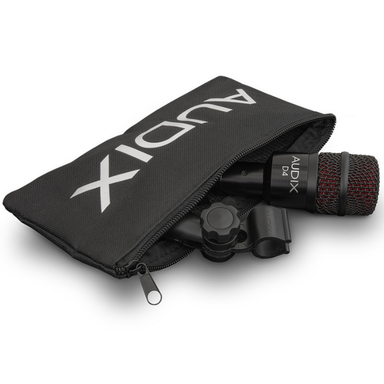 Audix ADX-D4 Professional Dynamic Instrument Microphone With Accessories