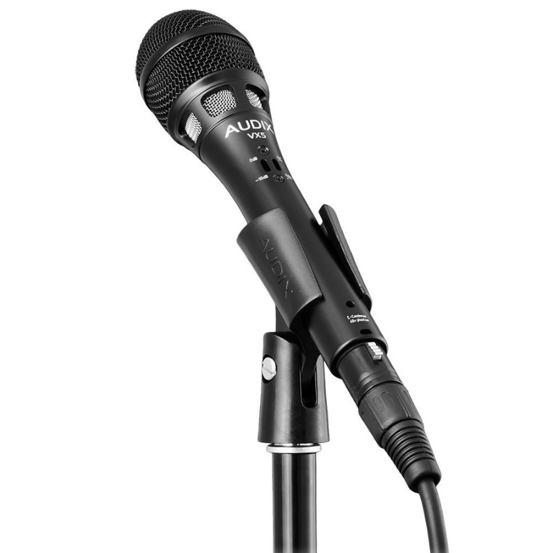 Audix ADX-VX5 Premium Condenser Vocal Microphone Mounted
