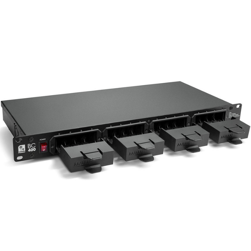 Palmer BC 400 AA - Professional 19" Rackmount Battery Charger Front View 2