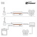 Palmer MOSEL - Premium Single Channel Active DI-Box Diagram