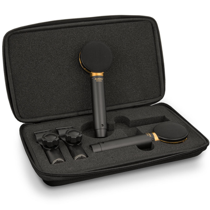 Audix ADX-SCX25AMP Matched Pair of SCX25A Condenser Microphones with Case