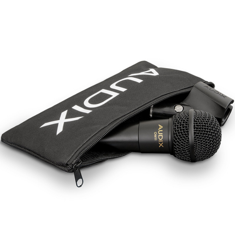 Audix ADX-OM11 Professional Dynamic Vocal Microphone with Accessories