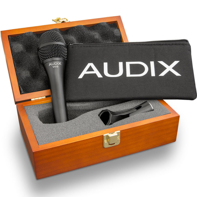Audix ADX-VX10 Elite Condenser Vocal Microphone in Wooden Box