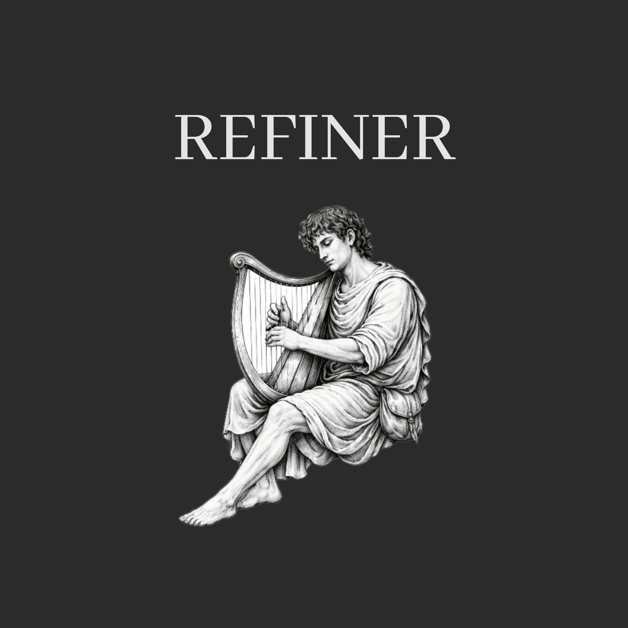 Refiner Oversized "Harpist" Tee