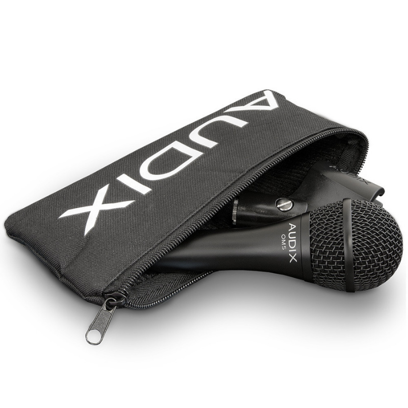 Audix ADX-OM5 Professional Dynamic Vocal Microphone with Accessories