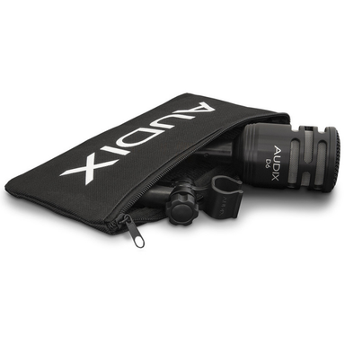 Audix ADX-D6 Professional Dynamic Bass & Kick Drum Mic With Accessories