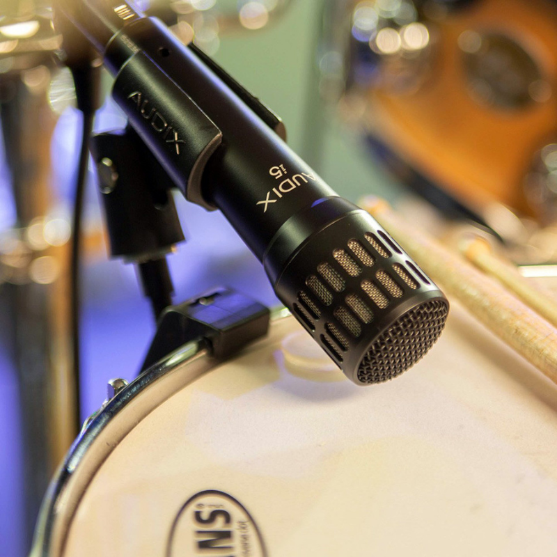 Audix ADX-DP4 4 Piece Pro Drum Microphone Package Set up