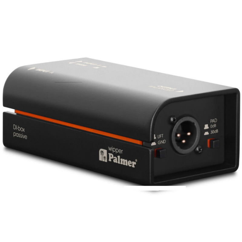 Palmer WIPPER - Passive DI Box Side View
