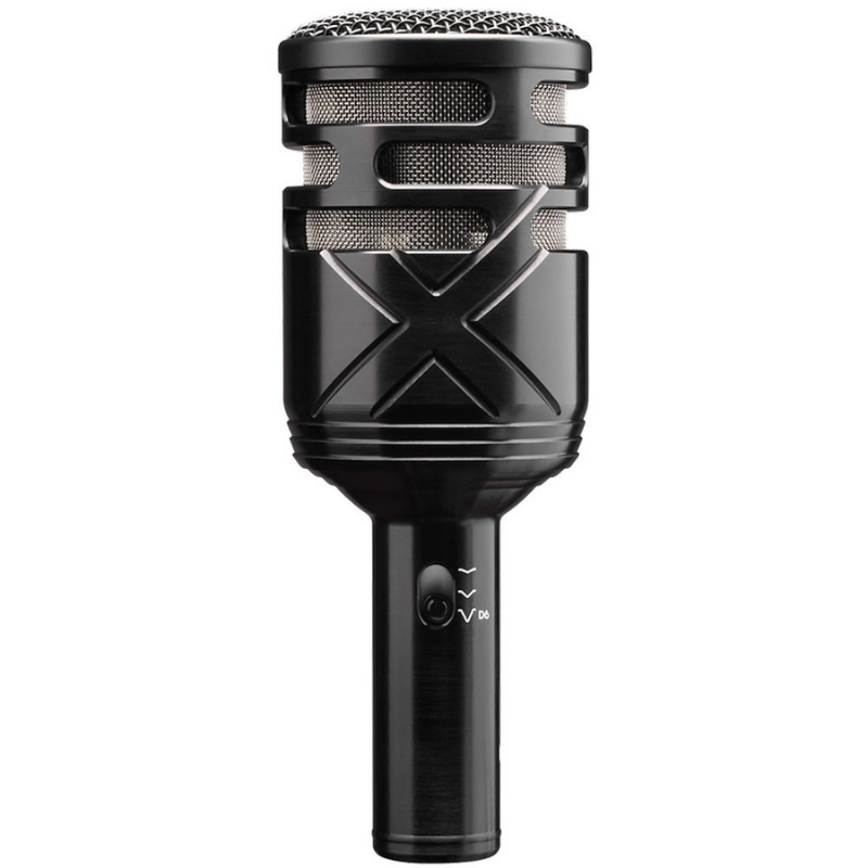Audix D6X Professional Dynamic Bass & Kick Drum Mic Back View