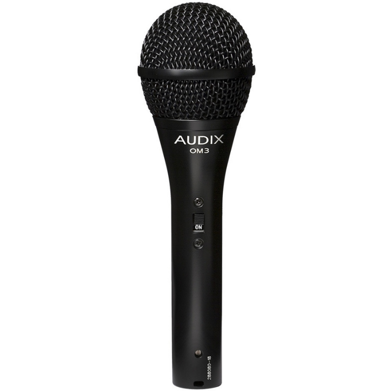 Audix ADX-OM3S Multi-Purpose Dynamic Microphone Side View