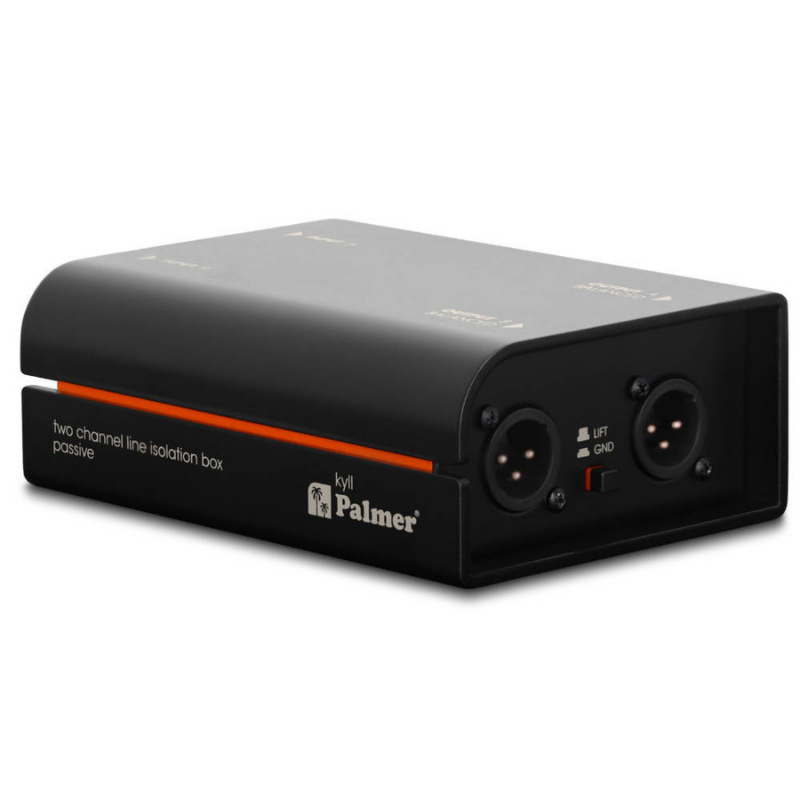 Palmer KYLL - Passive 2-Channel Line Isolation Box Side View