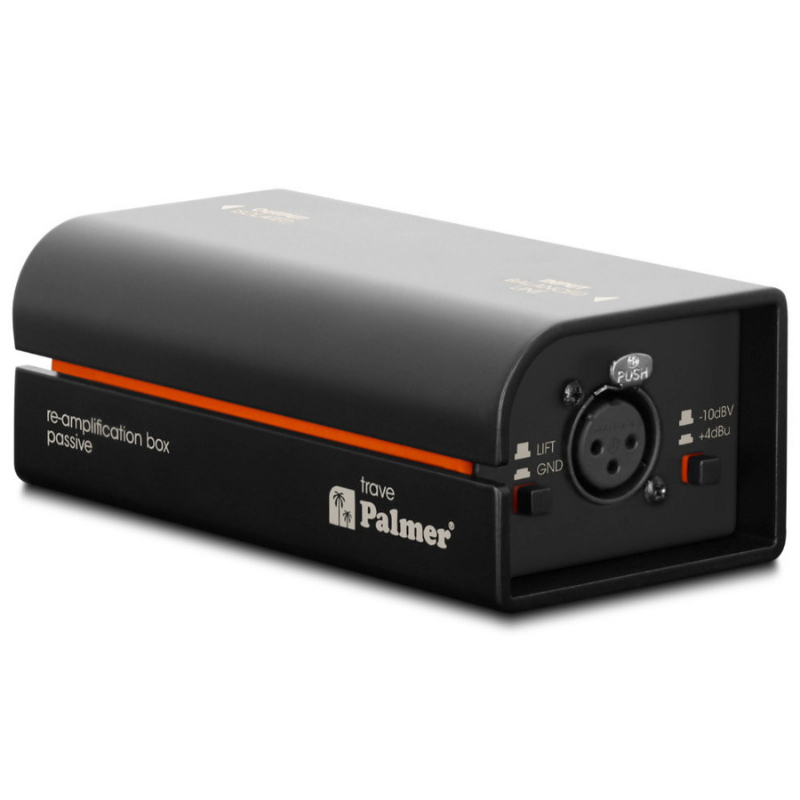 Palmer TRAVE - Passive Re-Amplification Box Side View