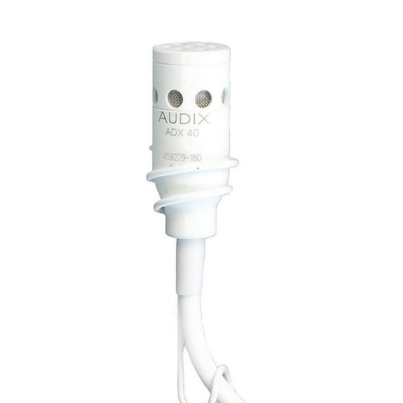 Audix ADX-ADX40-C Hanging Choir Microphone White Closeup