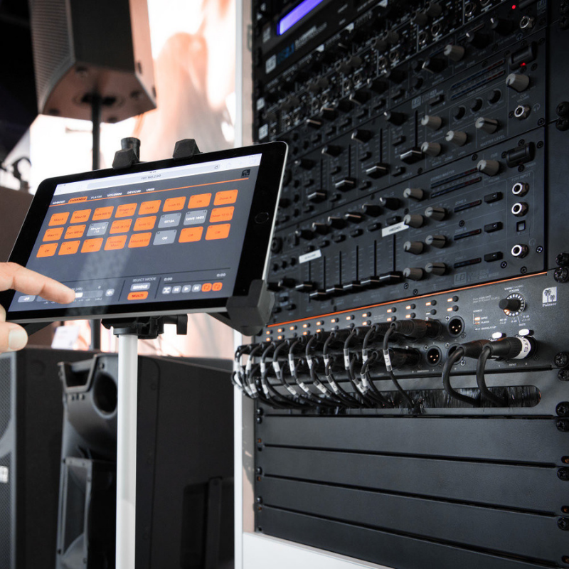 Palmer Grand Audition MKII - 24-Channel Loudspeaker Switching System in Action