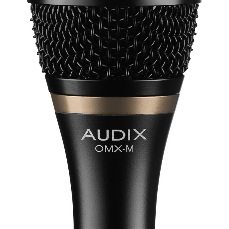 Audix OMX-M Dynamic Vocal Microphone "Tight" Closeup