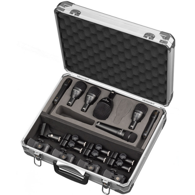 Audix ADX-FP7 7 Piece Fusion Drum Microphone Package Top View
