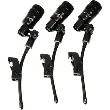 Audix ADX-D2TRIO 3x D2 with Hardware