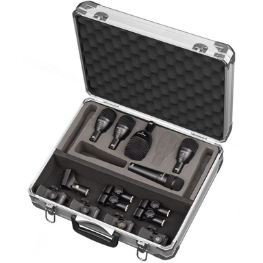Audix ADX-FP5 5 Piece Fusion Drum Microphone Pack Top View