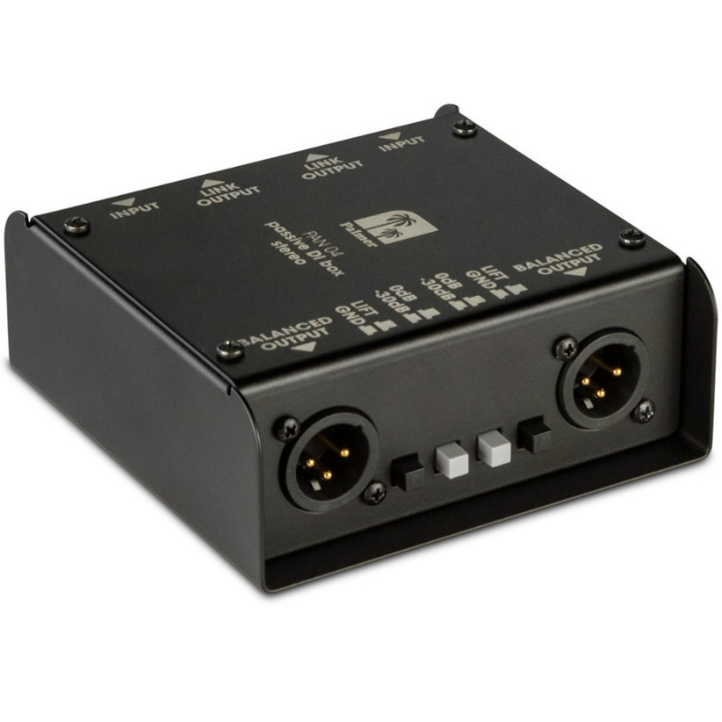 Palmer Pan 04 - DI Box 2-Channel Passive Back View