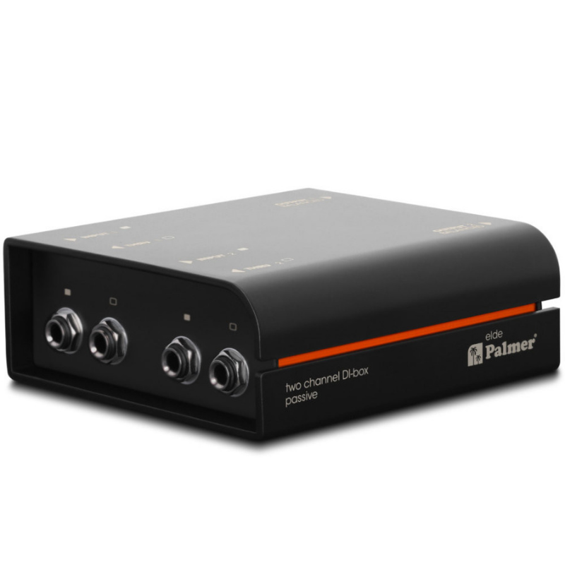Palmer ELDE - Passive 2-Channel DI Box Side View