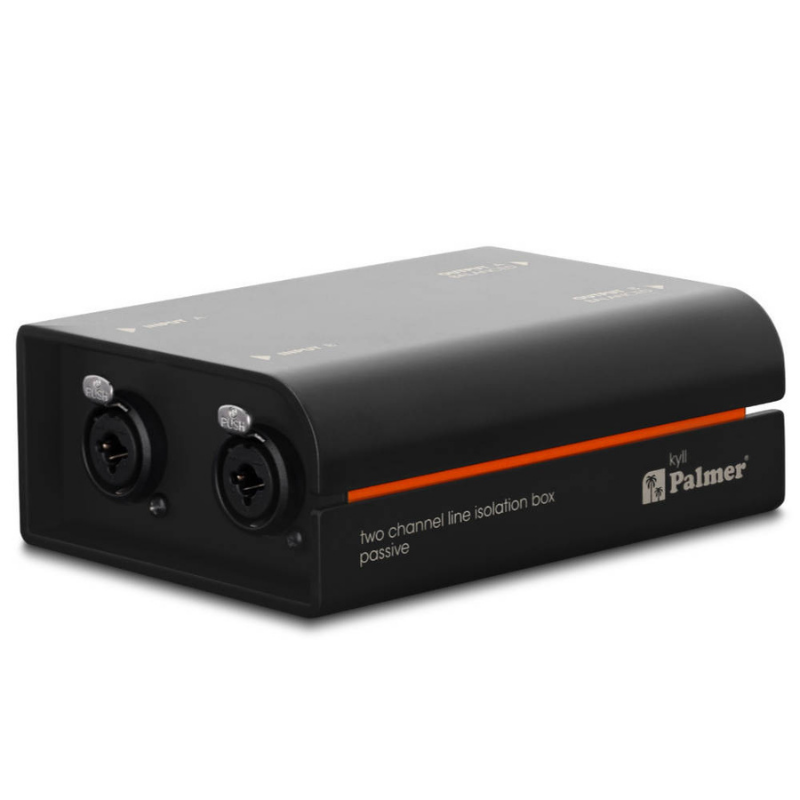 Palmer KYLL - Passive 2-Channel Line Isolation Box Front View