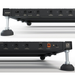 Palmer PEDALBAY® 40 PB - Pedalboard Including WTPB40 Power Bar Back View