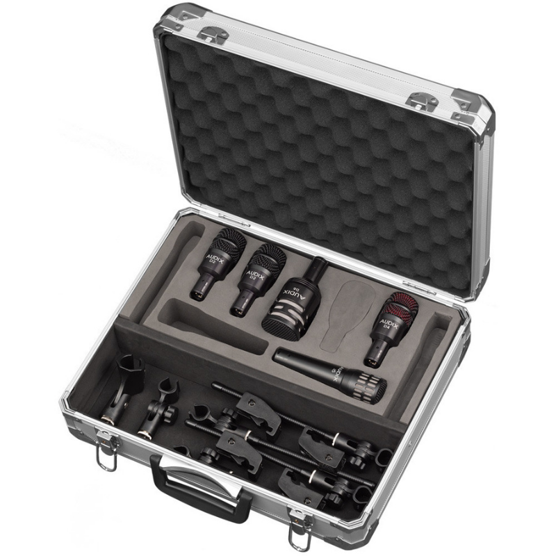 Audix AUDIX ADX-DP5A 5 Piece Pro Drum Mic Package Top View