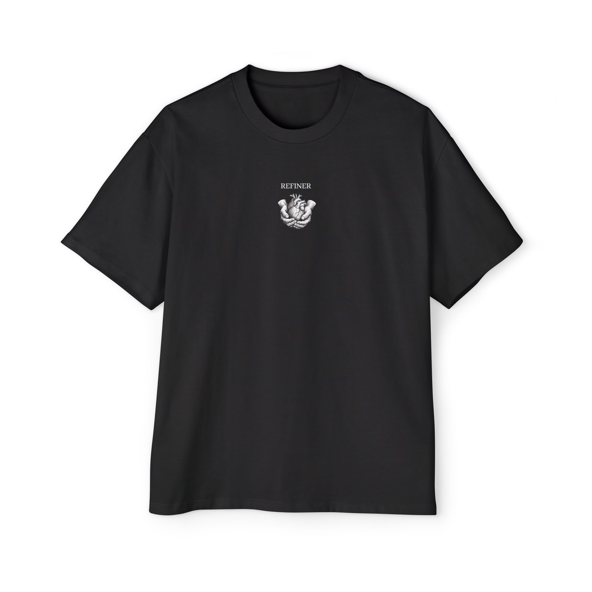 Refiner Oversized "Heart in Hands" Tee
