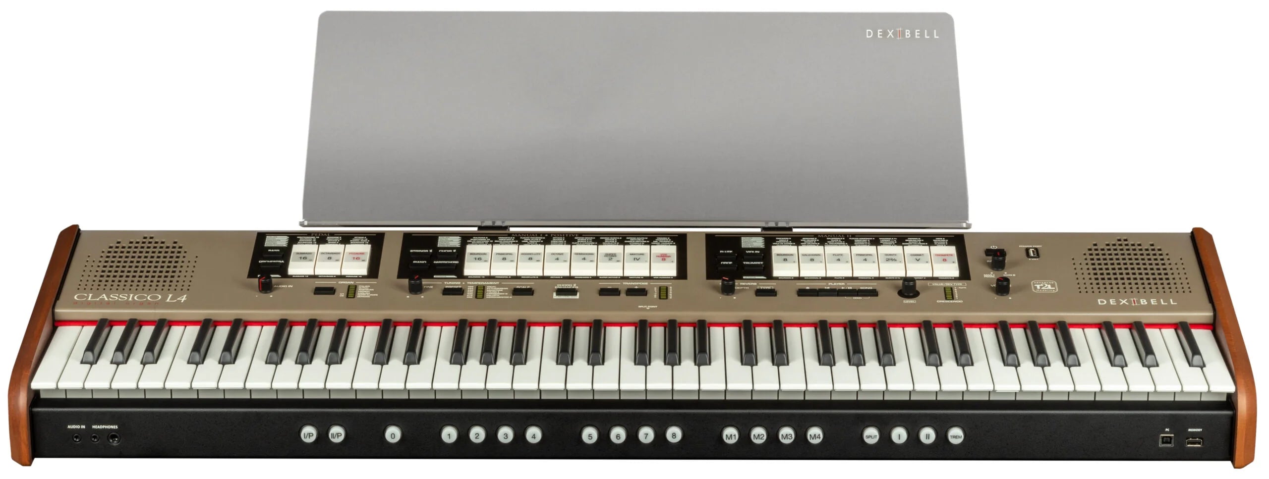 Dexibell CLASSICO L4 76-Note Digital Organ (Made in Italy)